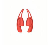 ZXBL Car Steering Wheel Shift Paddle Extensions for Audi A3/A4L/A5 2017-2019, Aluminium Alloy Gear Shift Paddle Accessories for Racing & Sports Cars,Red