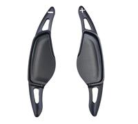 ZXBL Car Steering Wheel Shift Paddle Extensions for BMW X3M X4M 8 Series 2019-2022, Aluminium Alloy Gear Shift Paddle Accessories for Racing & Sports Cars,Black