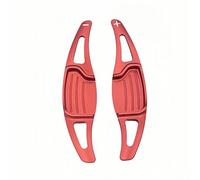 ZXBL Car Steering Wheel Shift Paddle Extensions for Ford Edge/Taurus 2015-2018, Aluminium Alloy Gear Shift Paddle Accessories for Racing & Sports Cars,Red