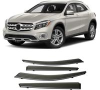 ZXBL Wind Deflectors for Benz GLA Class GLA180 GLA200 GLA220 GLA250 2016-2020, Extended Cab Car Window Visor Rain Guard Weather Shield Rain Guards External Stick-On Fitment