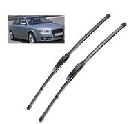 ZXBL Windscreen Wiper Blades for Audi A4 B7 S4 RS4 2004-2008 22"+22", Front Wiper Blades Brushes Cutter Accessories Replacement Set
