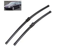 ZXBL Windscreen Wiper Blades for Bora 2002-2005 21"+19", Front Wiper Blades Brushes Cutter Accessories Replacement Set