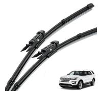 ZXBL Windscreen Wiper Blades for Ford Explorer 5 U502 2011-2019 26"+22", Front Wiper Blades Brushes Cutter Accessories Replacement Set