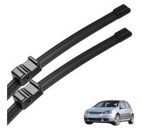 ZXBL Windscreen Wiper Blades for Golf 5 2003-2005 24"+19", Front Wiper Blades Brushes Cutter Accessories Replacement Set