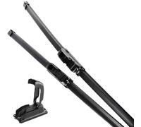 ZXBL Windscreen Wiper Blades for Hummer 2004-2008 H2 16"+16", Front Wiper Blades Brushes Cutter Accessories Replacement Set