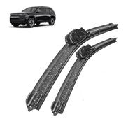 ZXBL Windscreen Wiper Blades for Jeep Grand Cherokee WL 2021-2022 22"+21", Front Wiper Blades Brushes Cutter Accessories Replacement Set