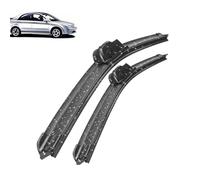 ZXBL Windscreen Wiper Blades for Kia Cerato Sephia Spectra LD 2003-2008 24"+16", Front Wiper Blades Brushes Cutter Accessories Replacement Set