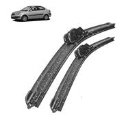 ZXBL Windscreen Wiper Blades for Kia Rio 2 JB 2005-2011 22"+16", Front Wiper Blades Brushes Cutter Accessories Replacement Set
