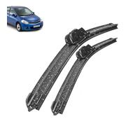 ZXBL Windscreen Wiper Blades for Nissan Tiida C11 2004-2012 24"+14", Front Wiper Blades Brushes Cutter Accessories Replacement Set
