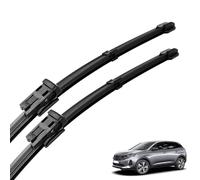 ZXBL Windscreen Wiper Blades for Peugeot 3008 Mk2 2017-2023 28"+16", Front Wiper Blades Brushes Cutter Accessories Replacement Set