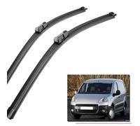 ZXBL Windscreen Wiper Blades for Peugeot partoner 2 2008-2016 26"+16", Front Wiper Blades Brushes Cutter Accessories Replacement Set