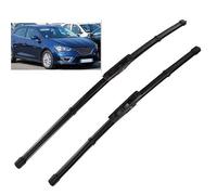 ZXBL Windscreen Wiper Blades for Renault Megane 4 MK2 2016-2023 24"+18", Front Wiper Blades Brushes Cutter Accessories Replacement Set