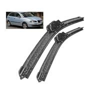 ZXBL Windscreen Wiper Blades for SEAT Ibiza MK3 6L 2002-2005 21"+19", Front Wiper Blades Brushes Cutter Accessories Replacement Set