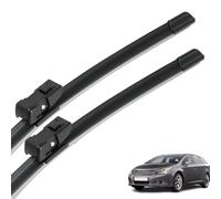 ZXBL Windscreen Wiper Blades for Toyota Avensis MK3 T27 T270 2009-2018 26"+16", Front Wiper Blades Brushes Cutter Accessories Replacement Set