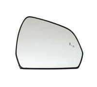 ZXBL Wing Mirror Glass Replacement for Ford Mondeo 2022- Heated With Blind Spot, Left Right Driver Passenger Side Rear View Rearview Plate Car Accessories,Right