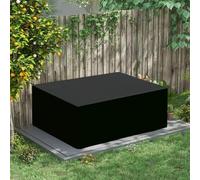 ZXBNNN Garden Furniture Covers, 160x45x40cm/LxWxH Garden Sofa Cover Rectangular Patio Table Cover, Tear Resistant 600D Oxford Fabric Waterproof, Windproof, Anti-UV