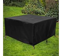 ZXBNNN Large Garden Furniture Covers Waterproof Heavy Duty 420D Oxford Fabric Patio Table Cover, 260x182x86cm/LxWxH Windproof Anti-UV Outdoor Table and Chairs cover for garden furniture