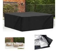 ZXBNNN Patio Furniture Covers, 120x60x100cm/LxWxH Rectangular Patio Heavy Duty Table Cover, Outdoor Furniture Cover Waterproof, General Purpose, Waterproof for Loveseat, Chair Coffee Table