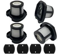 ZXBTidyh 4 Pack 4 Mesh & Foam Filters 2579 Filter Replacement for Bissell Pet Hair Eraser Lithium Ion Hand Vacuum 2284W 2390 2389 2390A, Compare to Parts # 1614212 1614203 1614204