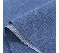 ZXC Jeans Fabric 100% Cotton 150 cm Wide Quilting 1m By The Yard For Sewing Embroidery,and DIY Arts and Crafts,Premium Quality with Plush Thickness(Color:In blue)