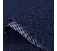 ZXC Jeans Fabric 100% Cotton 150 cm Wide Quilting 1m By The Yard For Sewing Embroidery,and DIY Arts and Crafts,Premium Quality with Plush Thickness(Color:dark blue)