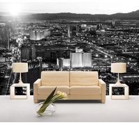 ZXCHEE Wallpaper 3D Mural Urban Architecture in Black and White Murals Wallpaper for Bedroom and Living Room Wall Decoration -ZX25263-430x300cm