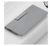 ZXCMY Portable Aluminum Alloy Door Handle Bedroom Wardrobe Drawer Modern Interior Invisible Sliding Door Knob Punching Installation Effortless(Gray)