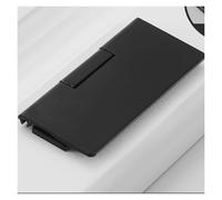 ZXCMY Portable Aluminum Alloy Door Handle Bedroom Wardrobe Drawer Modern Interior Invisible Sliding Door Knob Punching Installation Effortless(Nero)