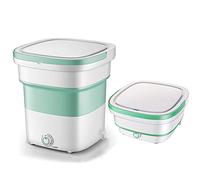 ZXCVB Portable Washing Machine,Underwear Mini Washing Machine Type Automatic Rotating Turbines Maternal And Infant Underwear Laundry For Travel Camping Business Trip,Green-washing