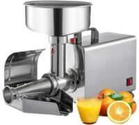 ZXCVBNMQ Commercial Food Milling Press Machine, Jams & Sauces Squeezer Maker, Stainless Steel Electric Tomato Strainer