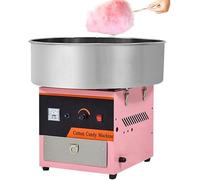 ZXCVBNMQ Fully automatic cotton candy machine, commercial stall electric, brushed stainless steel, colorful, 220V/980W,for shopping malls and family gatherings.