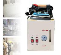 ZXCVBNMQ Industrial electric steam iron station, electric steam iron 1600W boiler 900W iron steam machine, adjustable temperature, with 4L water tank, for dry cleaners