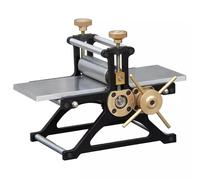 ZXCVBNMQ Manual Printmaking Etching Machine, Letterpress Gravure Tool, with Metal Roller, Rubbing Machine for Wood/Copper Prints