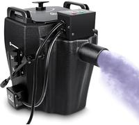 ZXCVBNMQ The dry ice smoke machine has intelligent temperature control function, and the high-density low-level smoke for stage performances and party atmosphere. (6000W)