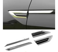 ZXCVDF Car Emblem for Skoda Octavia RS Combi Car Exterior Stickers Emblem Badge 3D Logo Stickers Decal Badge Decal for Car Truck Auto Windows Door