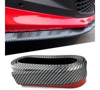 ZXCVDF Spoiler Lip for Mercedes Benz CLA Coupé C117 I 2013-2019,Car Front Bumper Spoiler Front Splitter Rubber Sticker Lip Splitter Body Protector Bumper Lip Trim Spoiler 2.5M /8.2ft,Carbon Fiber