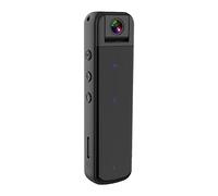 ZXCVWWE CS05 Mini Wifi Digital Camera HD 1080P Handheld Back Clip Pocket Camera 180° Lens Camera Rotatable Lights Infrared Sport