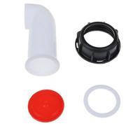 ZXCVWWE IBC Water Tank Extension Spout,2 Inch Extension Drain Spout Hose 1000L IBC Water Tank Nozzle Tap Cap Valves Fitting For Home Garden Parts Accessories