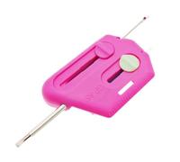 ZXCVWWE Magnetic Sewing Track With Strong Magnet Curling Positioning Tool Includes Unwinder Thread Scale Adjustable
