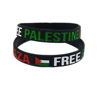 ZXCVWWE Palestine Flag Bracelet - Show Your Support Craftsmanship, I Stand with Palestine Flag, Free Palestine Bracelet, The Hundred Year War on Palestine