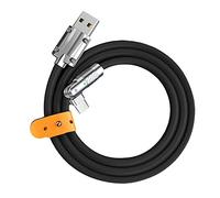 ZXCVWWE Super Fast Charge Liquid Silicone Cable 120W 6A Type-C Charger Data Cable for Xiaomi USB T7N3 Zinc Bold Data