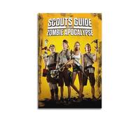 ZXCYGSAM The Zombie Apocalypse Movie Poster from The Scout Handbook Poster Decorative Painting Canvas Wall Posters And Art Picture Print Modern Family Bedroom Decor Posters 12x18inch(30x45cm)