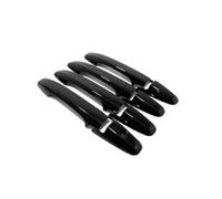 ZXDRYIRC Door Handle Compatible with Civic 8 2006 2007 2008 2009 2010 Chrome Car Door Handle Cover Trim Carbon Fiber Car-Styling Exterior Parts Accessories(Black)