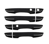ZXDRYIRC Outer Door Handle Cover Compatible with Civic 2016 2017 2018 2019 Car Decor Door Handle Covers with Keyless Entry Exterior Handles Parts Accessories(Cabon Fiber)