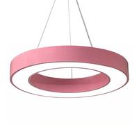 ZXDTVFGN 60cm LED Pendant Light Hollow Circular Chandelier Children's Green Lights Decorative Hanging Lamps On The Ceiling Of School Classrooms, Natural 4000K