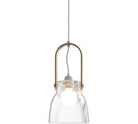 ZXDTVFGN Clear Glass Drop Lights Pendant Lamp Modern Lantern Ceiling Hanging Light Fixture Suspend Light,LED Chandelier Present