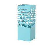 ZXDTVFGN Commercial Umbrella Stand Iron Art Holder with Long Handle Stylish Storage Box for Patio or Garden and Stable Design Ideal for Outdoor Use (E Blue)