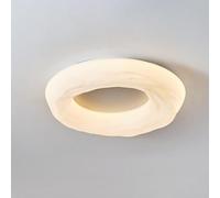 ZXDTVFGN Cream Style Ceiling lamp, LED Modern Cookie Warm Bedroom Simple Study lamp