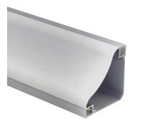 ZXDTVFGN Double-Sided Luminous LED Linear Light Diffuser Metal, Lights Strip Trim Channel for House, Theater Ceiling Crown Molding Lighting Slot