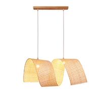 ZXDTVFGN Light Lamp Shade Hanging Decorations Rustic Japanese Height Adjustable Creative for Kitchen Island Bedroom Living Room, E26 Base, a, 75cm